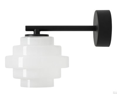 Applique Filo en métal noir (fi 14)