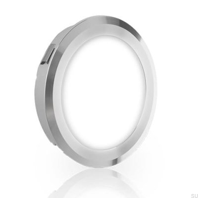 Spot LED Stella Flat 2700K IP44 3W Argent