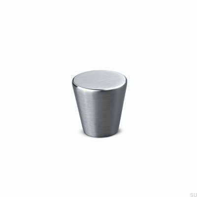 Bouton de meuble Padua 30, métal, argent, brossé