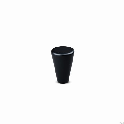 Bouton de meuble Padua 20 en métal noir mat