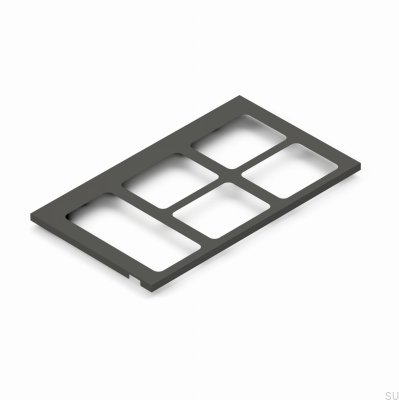 Cadre supérieur pour système de tri Toledo 80x45 Gris foncé