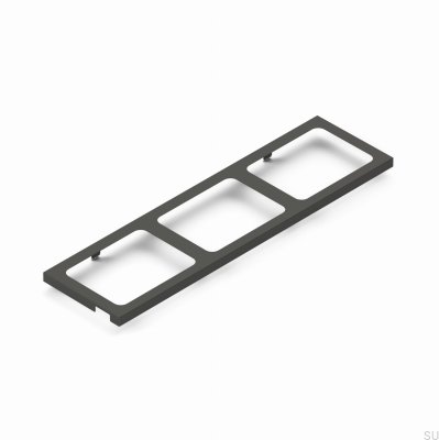 Cadre supérieur pour système de tri Toledo 80x35 Gris foncé
