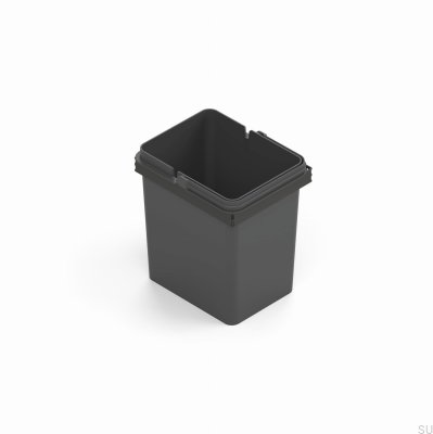 Conteneur de tri sélectif Alicante 22x18 gris foncé