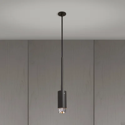 Suspension Exhaust Cross, acier, graphite, argent