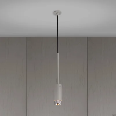 Échappement Cross Gris Acier avec Projecteur Suspension Argenté