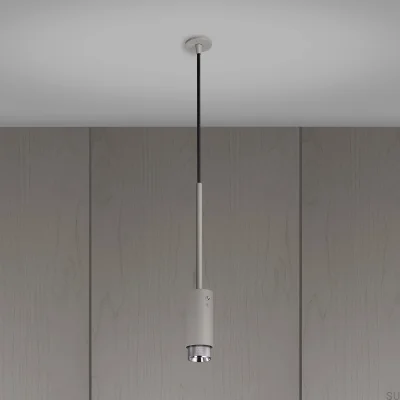 Échappement Cross Gris Acier avec Projecteur Suspension Argenté