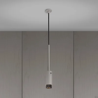 Suspension Exhaust Cross, gris acier avec bronze brûlé
