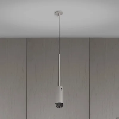 Suspension Exhaust Cross, gris acier avec bronze brûlé