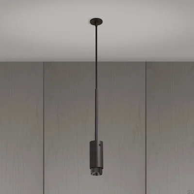 Suspension Exhaust Cross, acier graphite et bronze brûlé