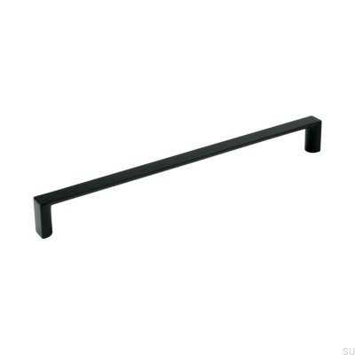 Poignée de meuble allongée 735 224 Black Metal