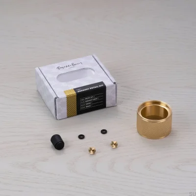 Kit de décoration de lampe en laiton en forme de croix pour détail d'échappement
