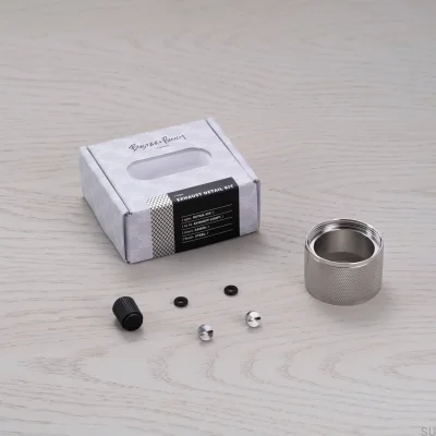 Kit de lampe décorative, détail d'échappement, croix en acier argenté