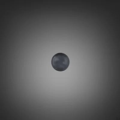 Abat-jour globe en verre soufflé fumé moyen