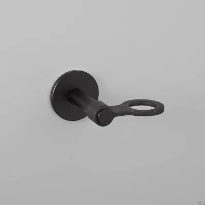 Porte-savon en acier moulé noir monobloc 98 pour soudeur