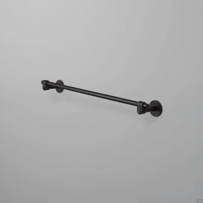 Porte-serviettes en acier moulé 600 noir soudeur