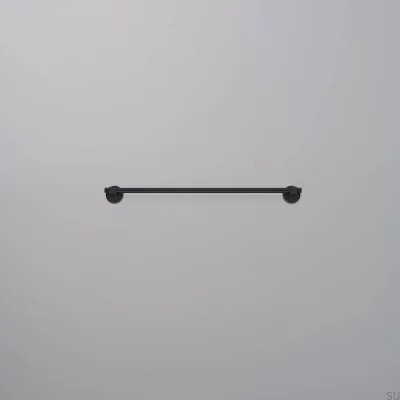 Porte-serviettes en acier moulé 600 noir soudeur