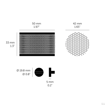 Kit de lampe décorative, détail d'échappement, croix en acier argenté