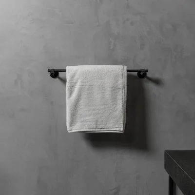 Porte-serviettes en acier moulé 300 noir soudeur