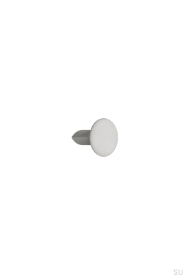 Bouton de meuble en plastique Volumi OceanIX 16, gris
