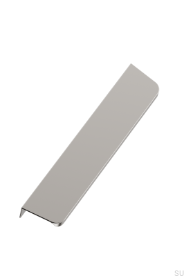 Poignée de meuble Comet 32 en aluminium argenté mat