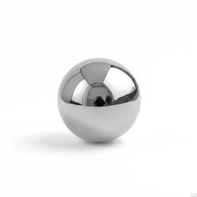 Bouton de meuble Boule 11 30 Laiton Argent Chrome