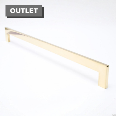 Poignée de meuble Clean Cut 432 Laiton Doré Poli Non Peint