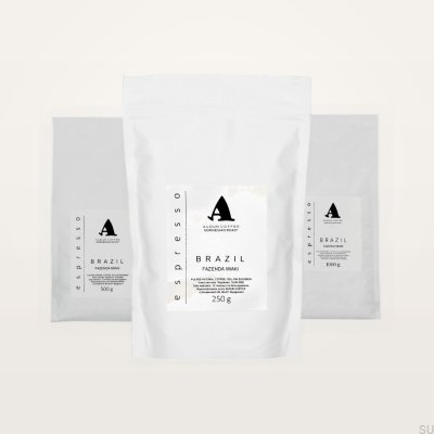 Café expresso naturel du Brésil Miaki, 250 grains
