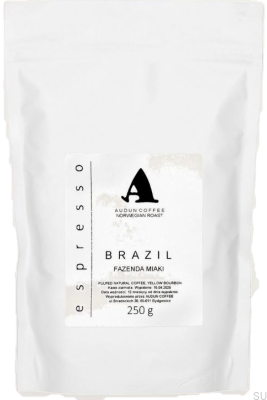 Café expresso naturel du Brésil Miaki, 250 grains