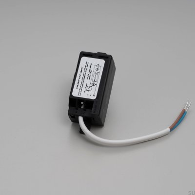 Module compensateur LED pour variateur, noir, norme européenne