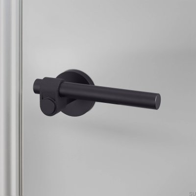Poignée de porte noire de soudeur en acier moulé 38