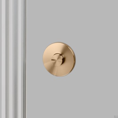 Verrou à bouton en laiton linéaire