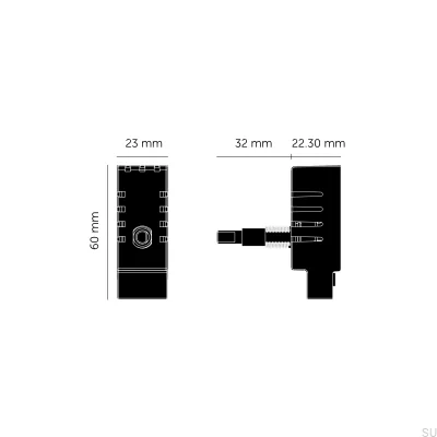 Module variateur d'escalier LED 120 W conforme aux normes britanniques