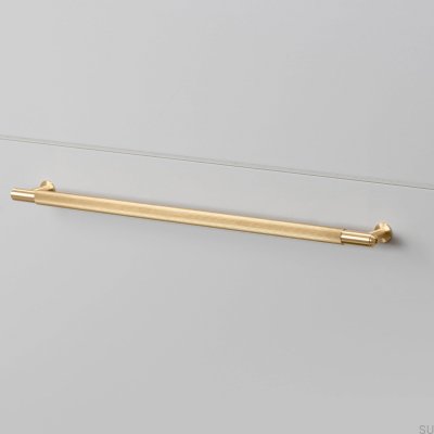 Poignée de meuble allongée en laiton Linear 325
