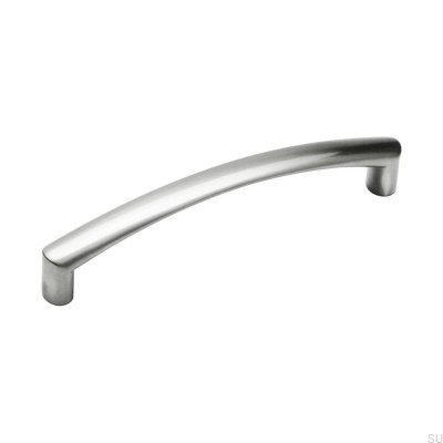 Poignée de meuble Arild 128, argent (aspect inox)