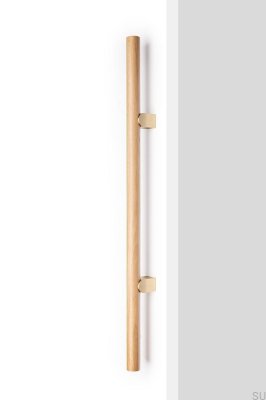 Kumo Wood Big One 448 Chêne en bois avec finition or brossé