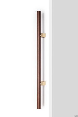 Kumo Wood Big One 448 Bois de noyer avec finition or brossé