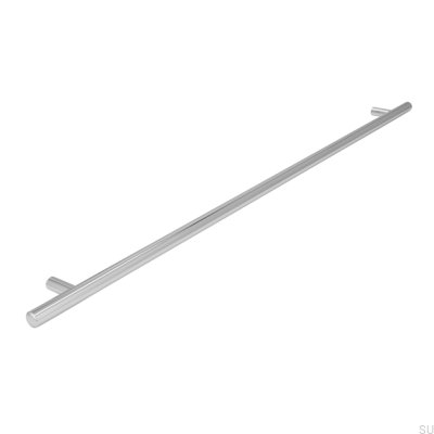 Poignée de meuble allongée 885 552 Chrome poli