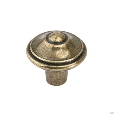Bouton de meuble 1701 Bronze antique