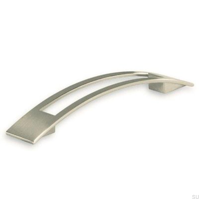 Poignée de meuble oblongue 2113-96 Nickel brossé
