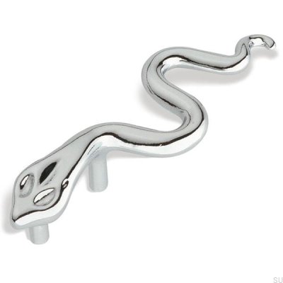 Poignée de meuble oblong Orm Hose Chrome poli