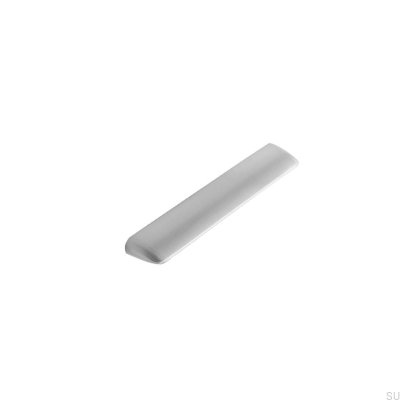 Poignée de meuble allongée Quiet 160 Silver Brushed