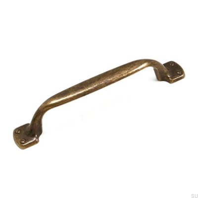Poignée de meuble allongée 8951 96 Bronze antique