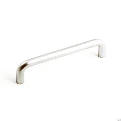Poignée de meuble longue 8938 Nickel brossé