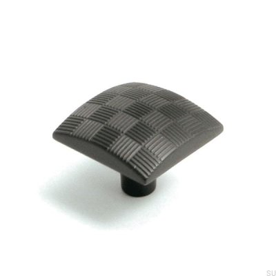 Bouton de meuble 8191 34 Métal noir