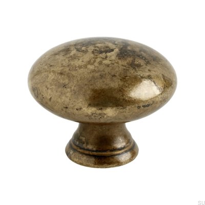 Bouton de meuble 411 32 Or antique