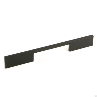 Poignée de meuble allongée 7571 192 Métal noir