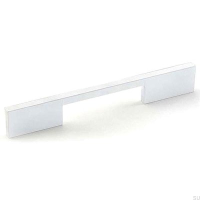 Poignée de meuble oblong 7571 128 Blanc