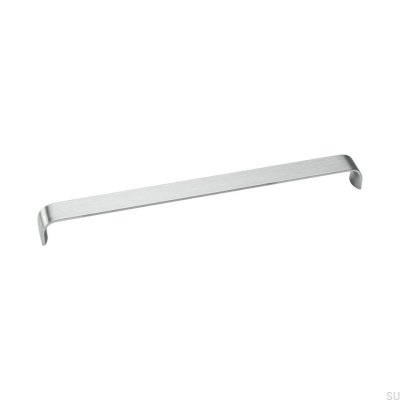 Poignée de meuble longue Sense 320 Argent brossé
