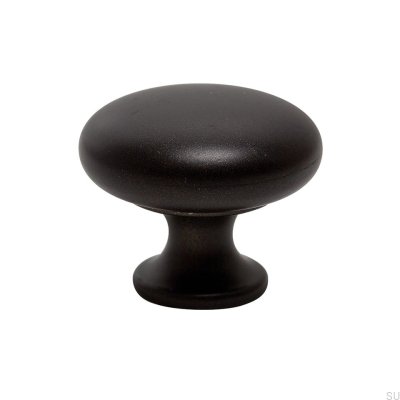Bouton de meuble Duke Metal noir