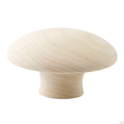 Bouton de meuble Mushroom-50 Bouleau en bois